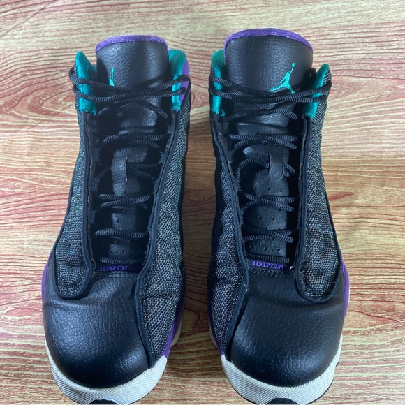 JORDAN 13 GS ULTRA VIOLET TEAL Sneakers 7 Youth - Picture 2 of 9